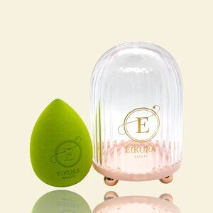 Beauty Blender with holder and Purple Tear Drop Sponge